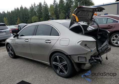 2019 Mercedes-Benz A 220 from USA, damaged, VIN WDD3G4EB1KW003103